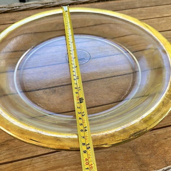 Pier 1 Round Italian Plate/Tray Decor - Picture 7 of 7